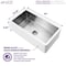 Anzzi Apollo 36" Farmhouse Solid Surface Kitchen Sink K-AZ271-A1 - alternate 2